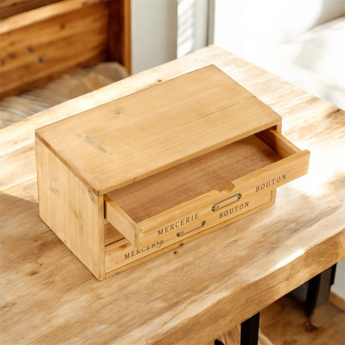 Three Drawer Shabby Chic Storage Organiser