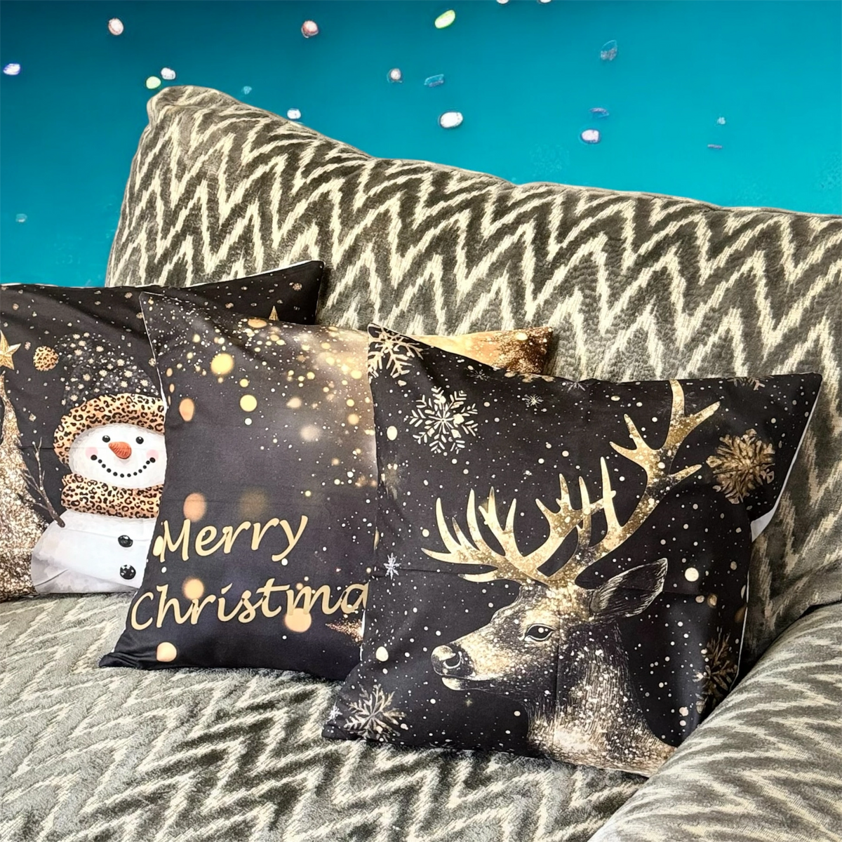 Christmas Cushion Merry Christmas Celebration